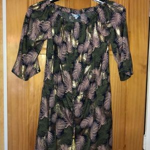 Palm leaf swim cover